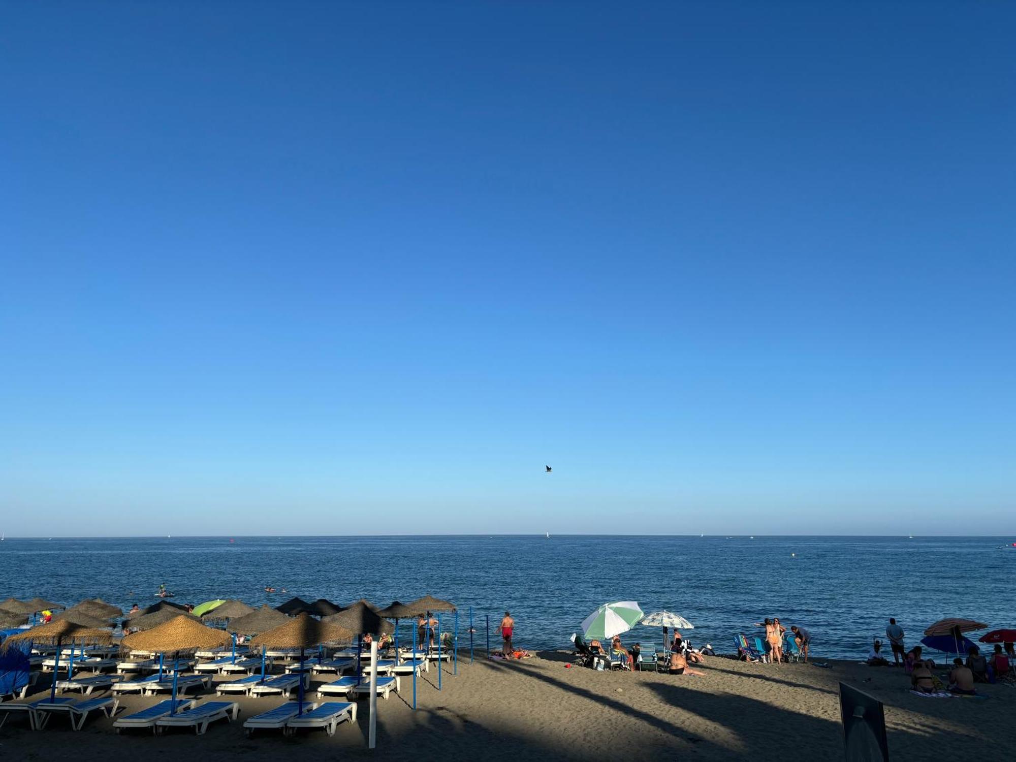 Aloha Playa Vistas Al Mar Apartment Benalmadena Bagian luar foto